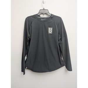 E2 UNDER ARMOUR Women's XL UA Softball Cage Hooded Jacket Black